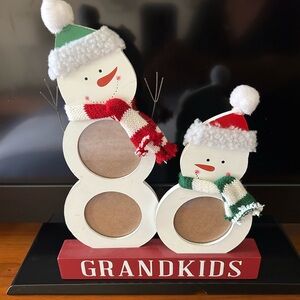 Christmas Snowman Decorative Piece